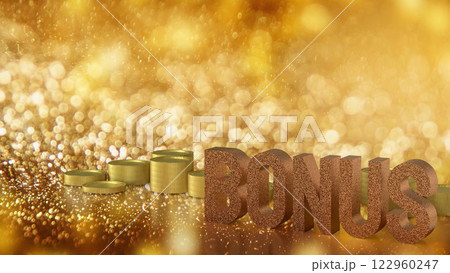 Bonus for Reword for Job or Business concept 3d Rendering. 122960247