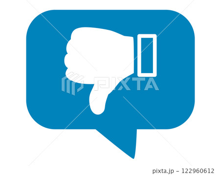 低評価のピクトグラム 122960612