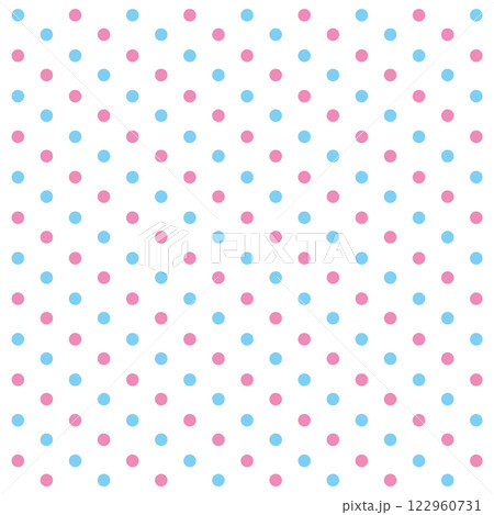素材-ドット柄（2025）1ベク 122960731