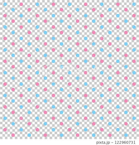 素材-ドット柄（2025）1ベク 122960731