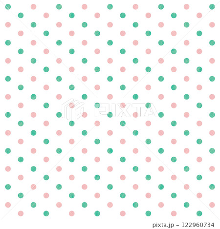 素材-ドット柄（2025）3 122960734
