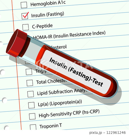 Medical Blood Test Illustration 122961246