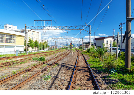 【青森市：青森駅に近い千刈踏切付近】 122961303