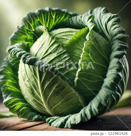 みずみずしい畑の野菜 122961426