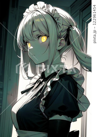 クールな女性 122961454