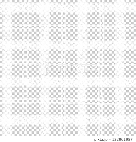 White Plaid Hand Drawn Background Pattern Overlay 122961987