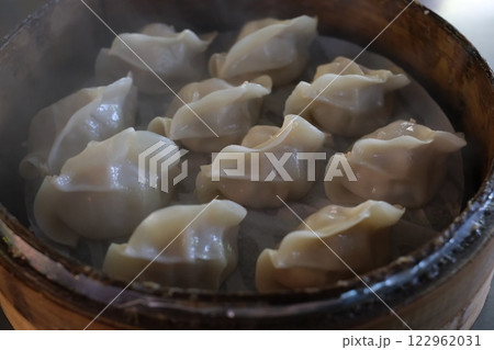 台湾の蒸し餃子 122962031