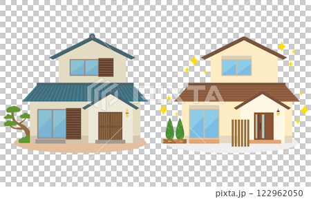 Home renovation: before and after Home renovation: before and after 122962050