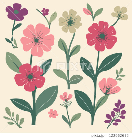 Floral Pattern Design Floral Pattern Design 122962653