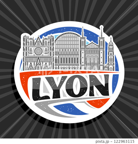 Vector logo for Lyon 122963115