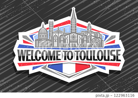 Vector logo for Toulouse Vector logo for Toulouse 122963116