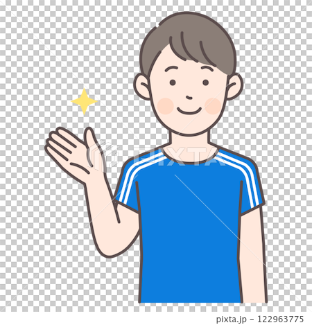 指導男足球員 122963775