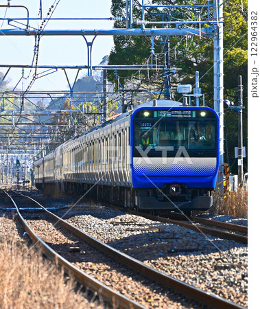横須賀線の電車 122964382