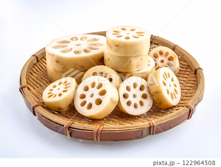 レンコンのイメージ素材 レンコンのイメージ素材 122964508