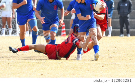 ラグビー、高校ラグビー 122965281