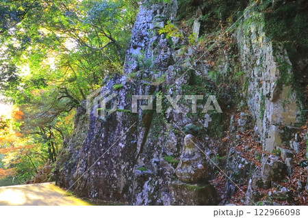 秋の永源寺（十六羅漢・東近江市） 122966098
