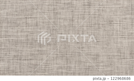 ベージュの麻布の背景素材 ベージュの麻布の背景素材 122968686