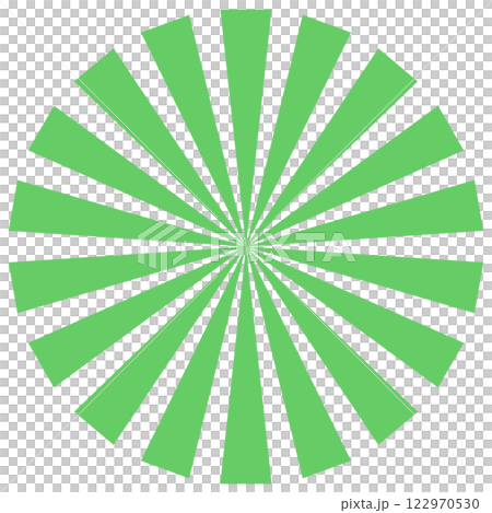 放射状 集中線素材イラスト 緑 ベクター PNG 放射状 集中線素材イラスト 緑 ベクター PNG 122970530