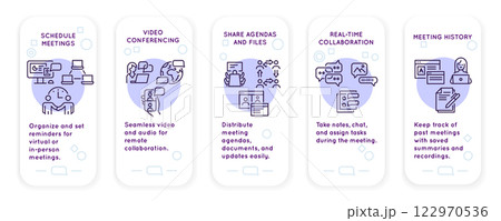 Meeting App icons 122970536