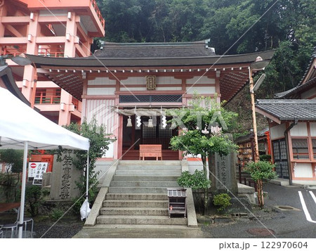 平安時代に弘法大師空海が常福寺の鎮守として祀ったと伝えられる広島県福山市草戸町にある草戸稲荷神社 平安時代に弘法大師空海が常福寺の鎮守として祀ったと伝えられる広島県福山市草戸町にある草戸稲荷神社 122970604