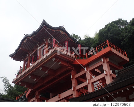 平安時代に弘法大師空海が常福寺の鎮守として祀ったと伝えられる広島県福山市草戸町にある草戸稲荷神社 122970608
