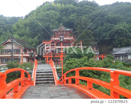 平安時代に弘法大師空海が常福寺の鎮守として祀ったと伝えられる広島県福山市草戸町にある草戸稲荷神社 平安時代に弘法大師空海が常福寺の鎮守として祀ったと伝えられる広島県福山市草戸町にある草戸稲荷神社 122970625