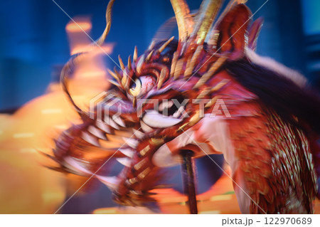 長崎　ランタンフェスティバル　ストリートスナップ 122970689