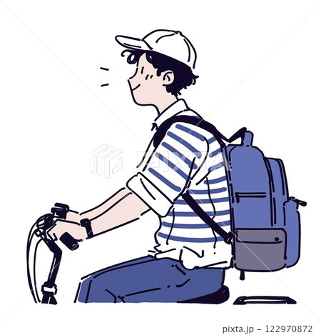 サイクリング 122970872
