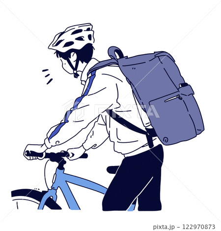 フードデリバリー サイクリング フードデリバリー サイクリング 122970873