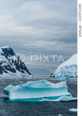 Antarctic landscape near the Lemaire channel Antarctic landscape near the Lemaire channel 122971108