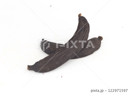 Banana comb rot isolated on white background 122971597