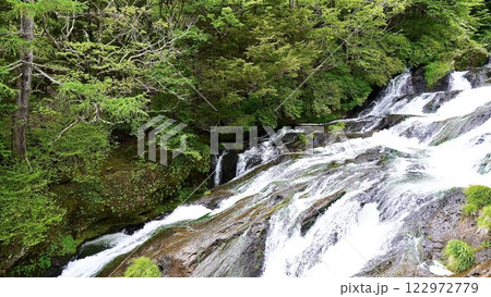 栃木県日光市の竜頭ノ滝 栃木県日光市の竜頭ノ滝 122972779