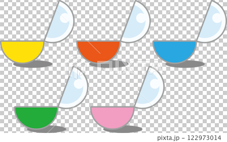 Colorful capsule toy illustration - Toys and capsule toys 122973014