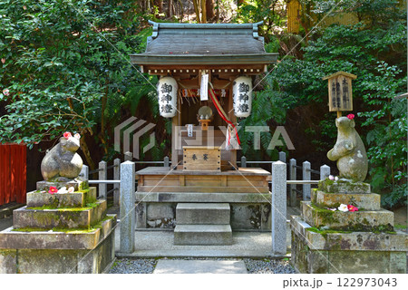 京都 大豊神社の大国社 狛ねずみ 京都 大豊神社の大国社 狛ねずみ 122973043
