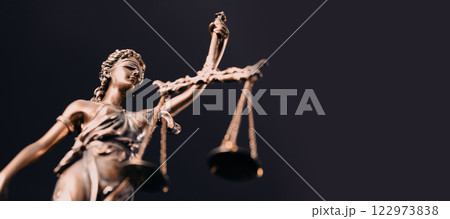 Lady Justice statue. Law and justice concept Lady Justice statue. Law and justice concept 122973838
