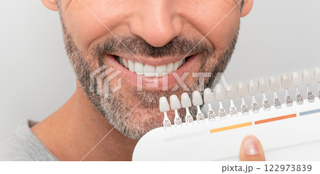 Perfect smile, teeth whitening concept 122973839