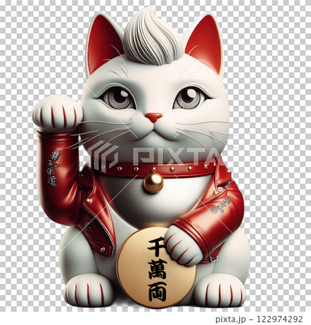 招き猫　Beckoning Cat 122974292