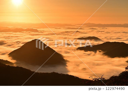 大江山の雲海 122974490