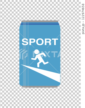 Canned sports drink 122974658