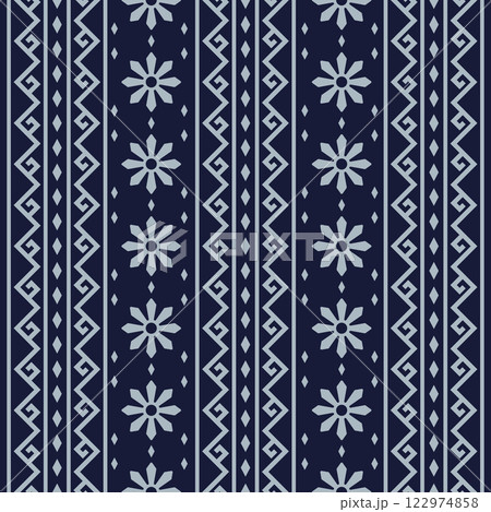 Background. The composition of successive repeating elements creates a seamless pattern. Ornament for textiles, textures, prints, wallpapers, clothes and interior, Idea for creative design 122974858