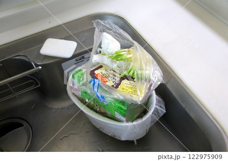 三角コーナーの生ごみ 三角コーナーの生ごみ 122975909