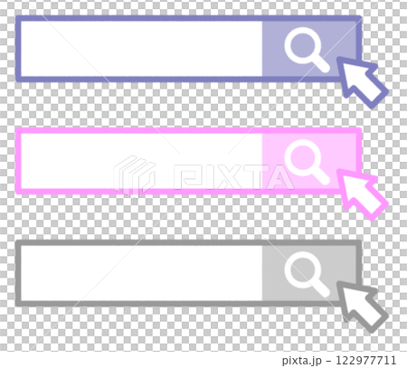 Illustration of a search bar where you can enter keywords to search the internet Illustration of a search bar where you can enter keywords to search the internet 122977711