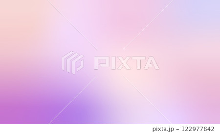 パステル系グラデーションの背景素材 122977842