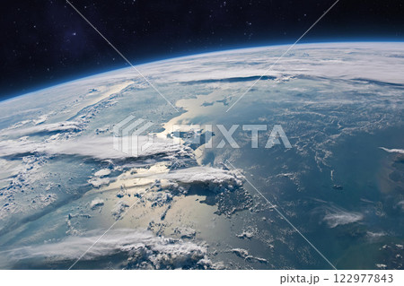 Surface of planet Earth. 122977843