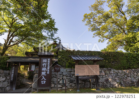 新緑の旧竹林院 122978251
