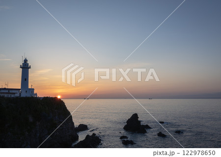 灯台のある風景 大王崎 灯台のある風景 大王崎 122978650