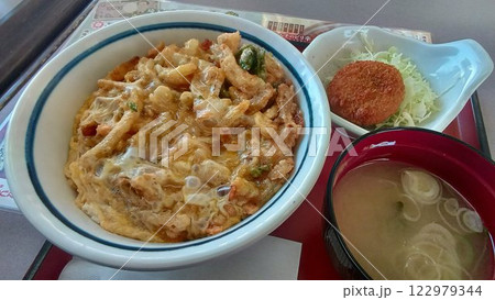 埼玉県民のソールフード!? アノうどん屋さんの…『かき揚げ丼』 122979344