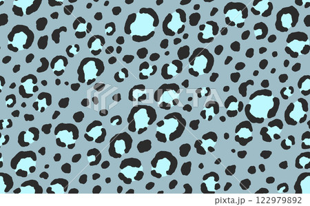 Abstract modern leopard seamless pattern. Animals trendy background. Color decorative vector stock illustration for print, card, postcard, fabric, textile. Modern ornament of stylized skin Abstract modern leopard seamless pattern. Animals trendy background. Color decorative vector stock illustration for print, card, postcard, fabric, textile. Modern ornament of stylized skin 122979892
