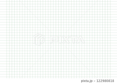 Graph paper. Printable squared grid paper with color horizontal lines. Geometric background for school, textures, notebook, diary. Realistic lined paper blank size reversal A5 122980818
