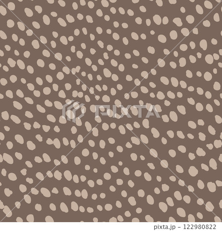 Abstract modern leopard seamless pattern. Animals trendy background. Color decorative vector stock illustration for print, card, postcard, fabric, textile. Modern ornament of stylized skin 122980822